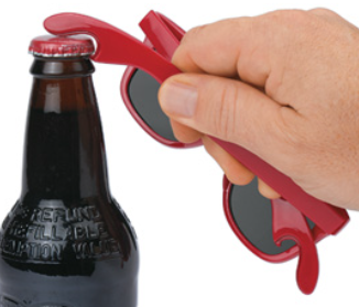 Beer bottle opener sunglasses sales